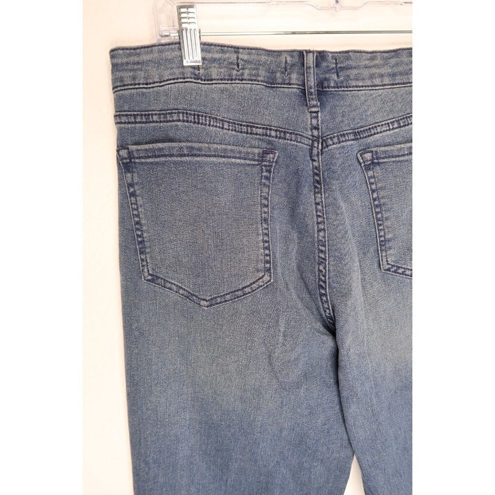 Social Standard by Sanctuary Jeans Denim Capri High Rise Blue Women's 14 EUC - Picture 8 of 12